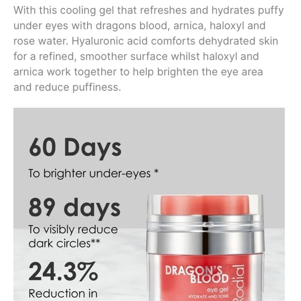 Rodial Dragon's Blood Eye Gel